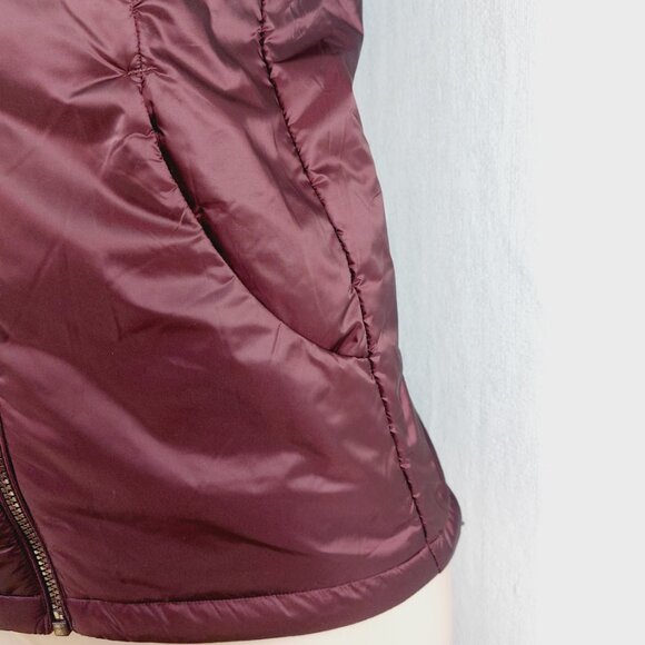 Lululemon Women's Pep Red Layer Up Sleeveless Thermal Puffer Vest Size 6 - Picture 8 of 15